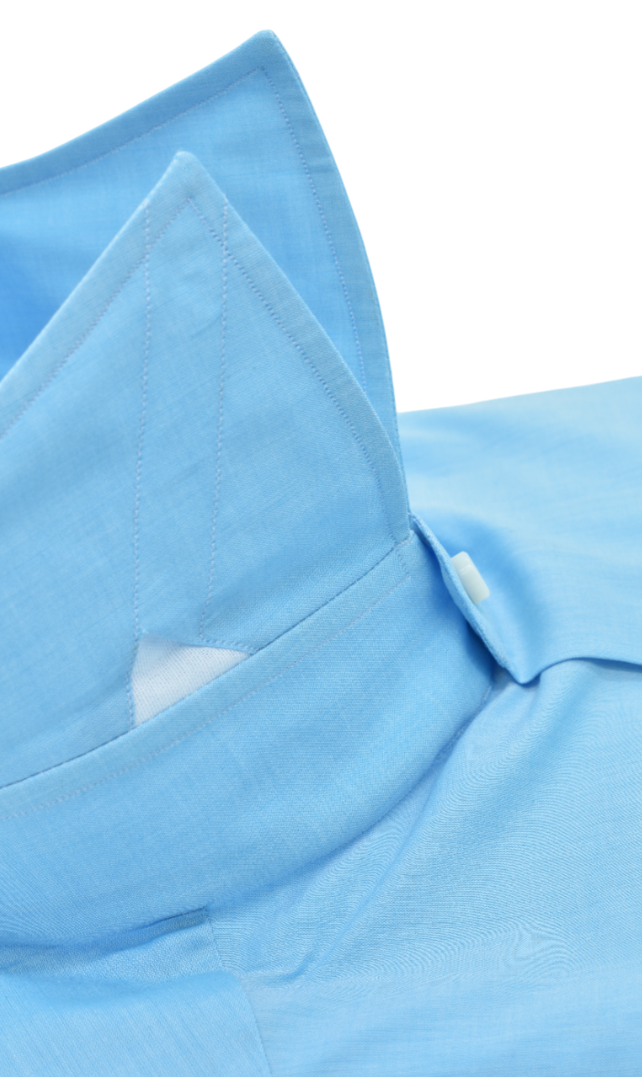 Shirt Handmade in Italy 100/2 Two-Twist Slim Fit Blue