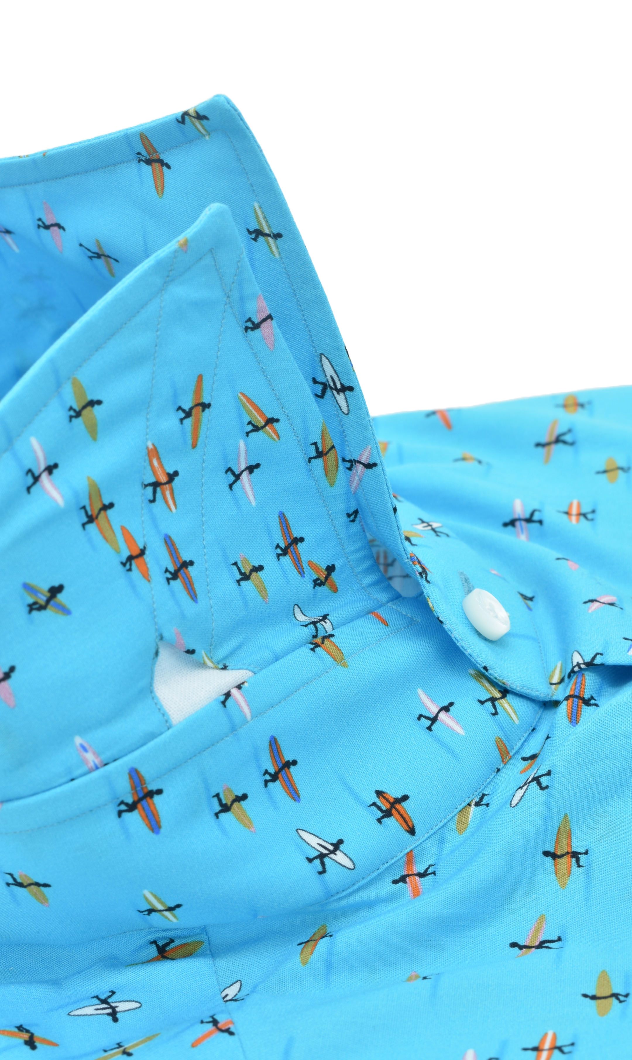 Hemd Handgemacht in Italien Slim Fit Surfer