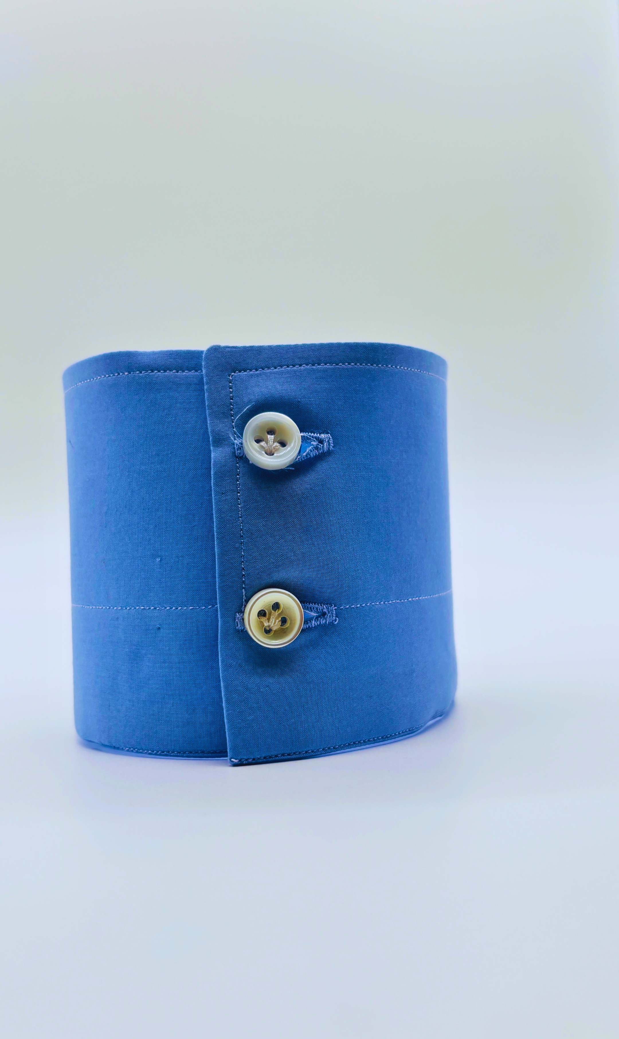 Butterfly 120/2 Vollzwirn. 100% Baumwolle von Bersini Handgemacht in Italien - Kariert