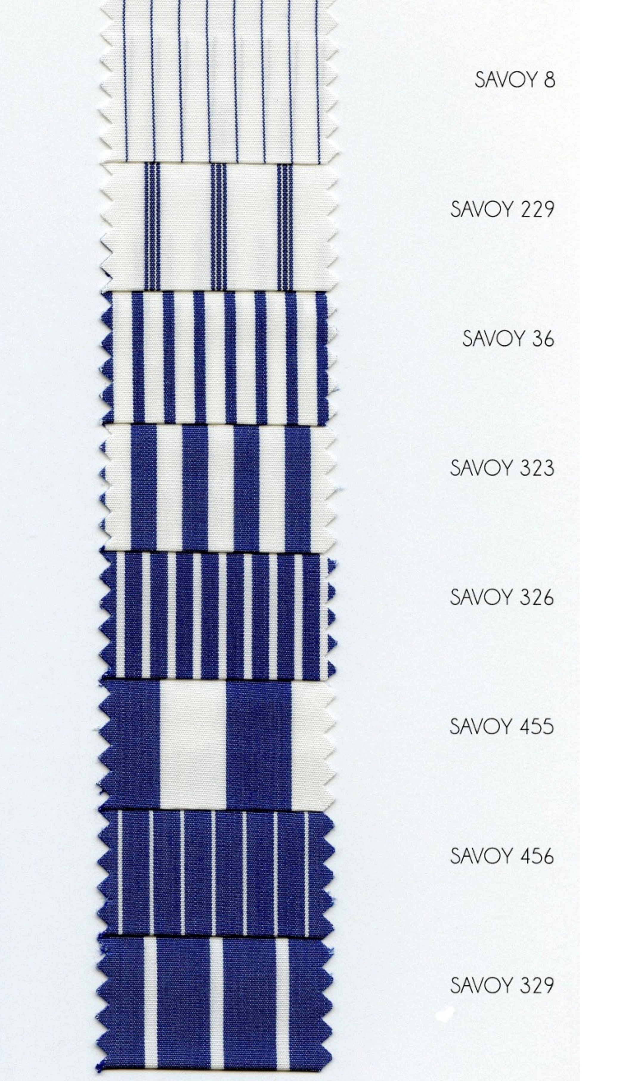 120/2 Vollzwirn Popeline 100% Baumwolle Handgemacht in Italien - Gestreift