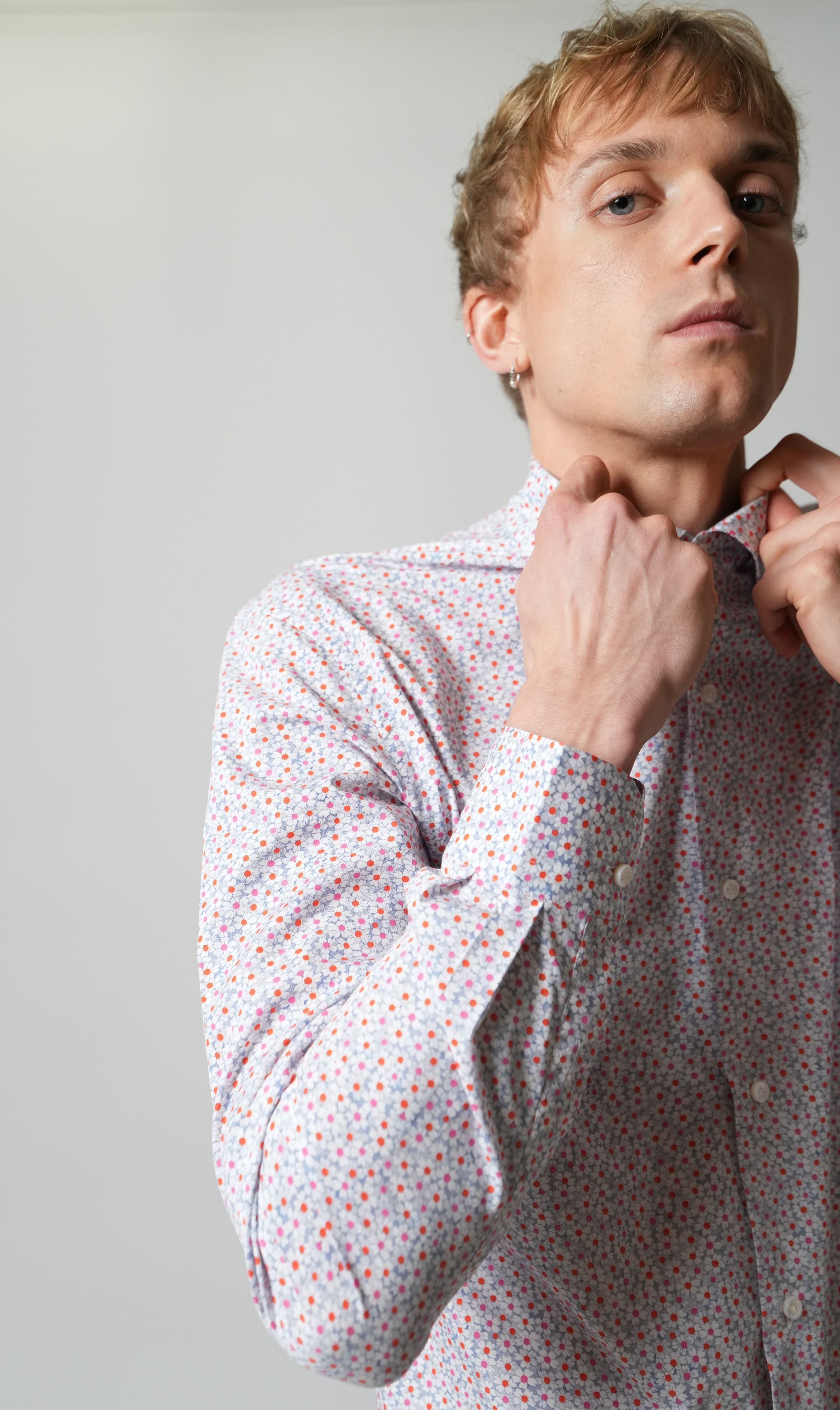 Hemd Handgemacht in Italien Super Slim Fit Daisys