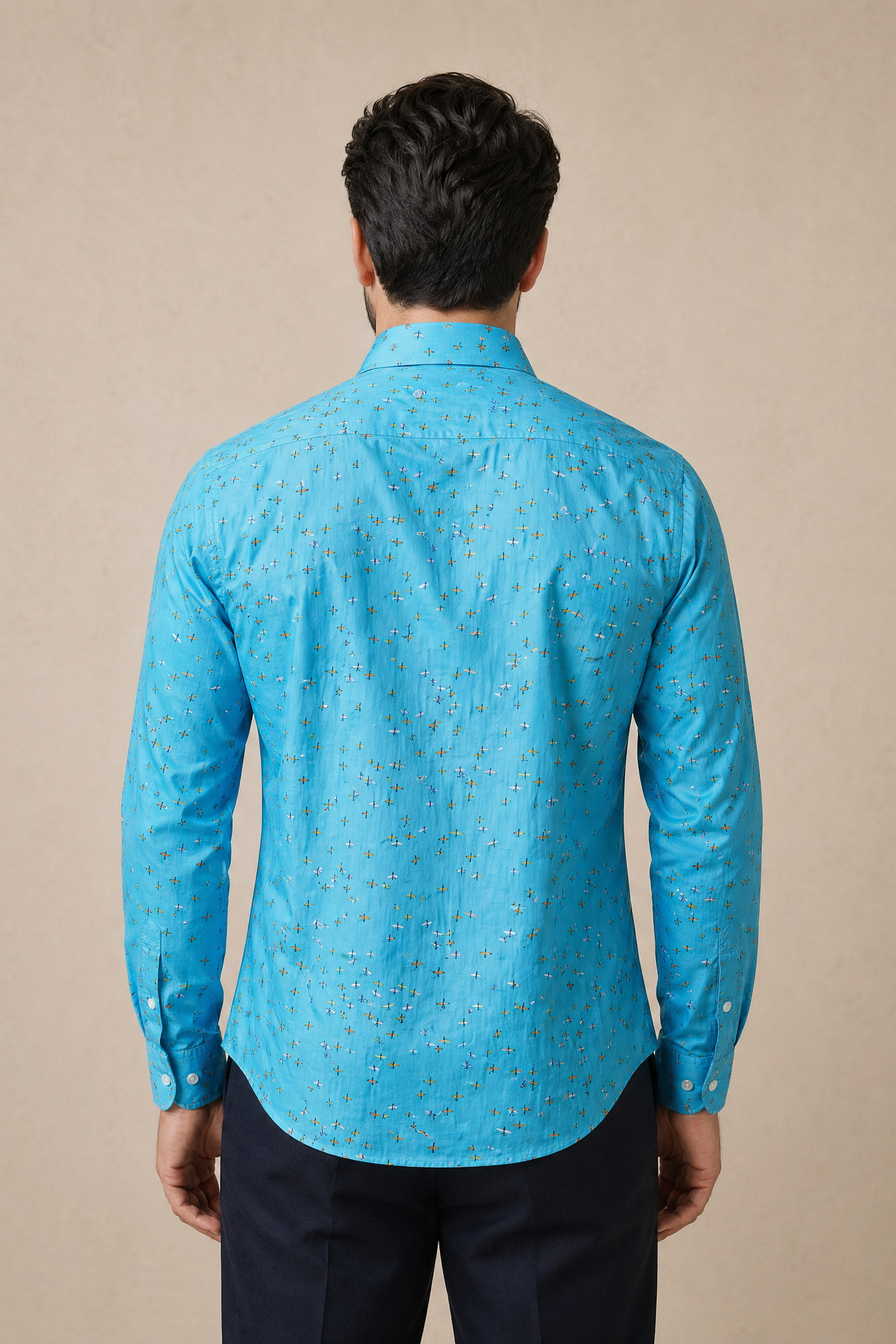 Shirt Handmade in Italy Slim Fit Surfer