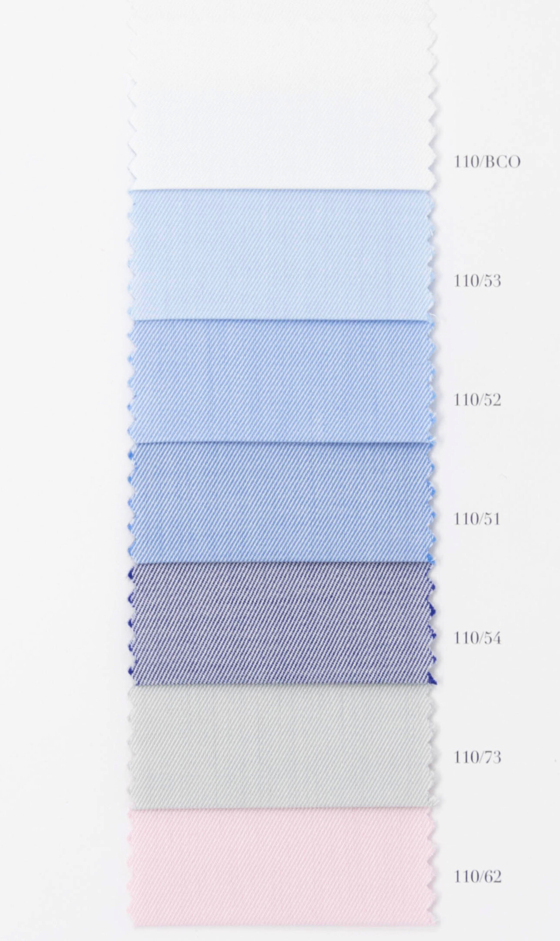 Angera Twill 100/2 Vollzwirn. 100% Baumwolle von Bersini Handgemacht in Italien (Kopie)