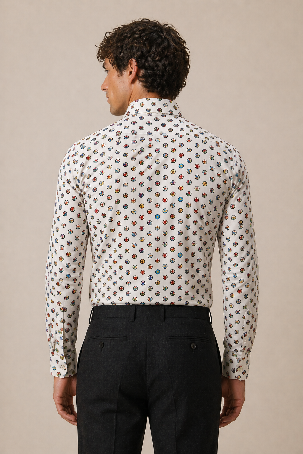 Shirt Handmade in Italy Slim Fit Buttons