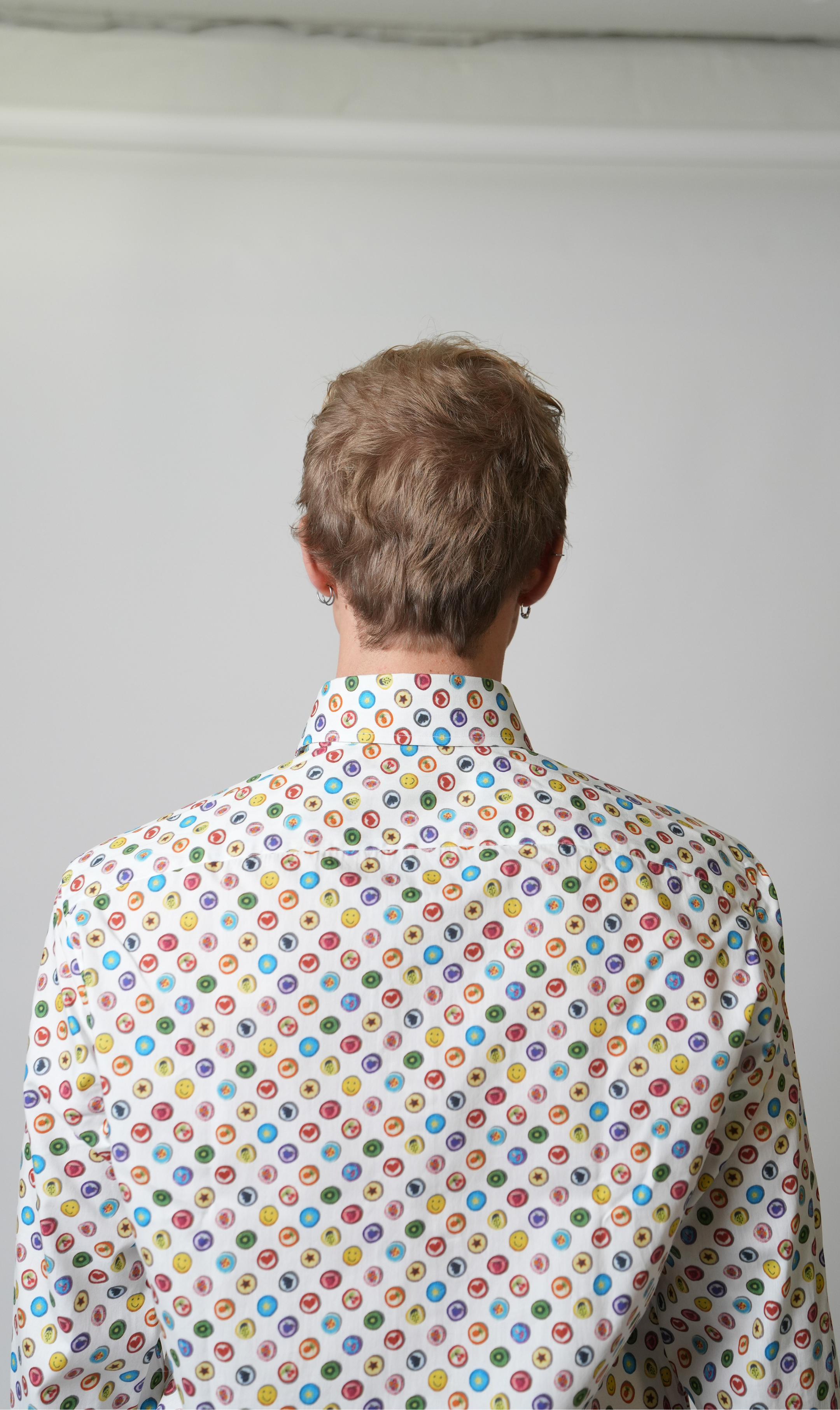 Knopfprint Hemd Slim Fit