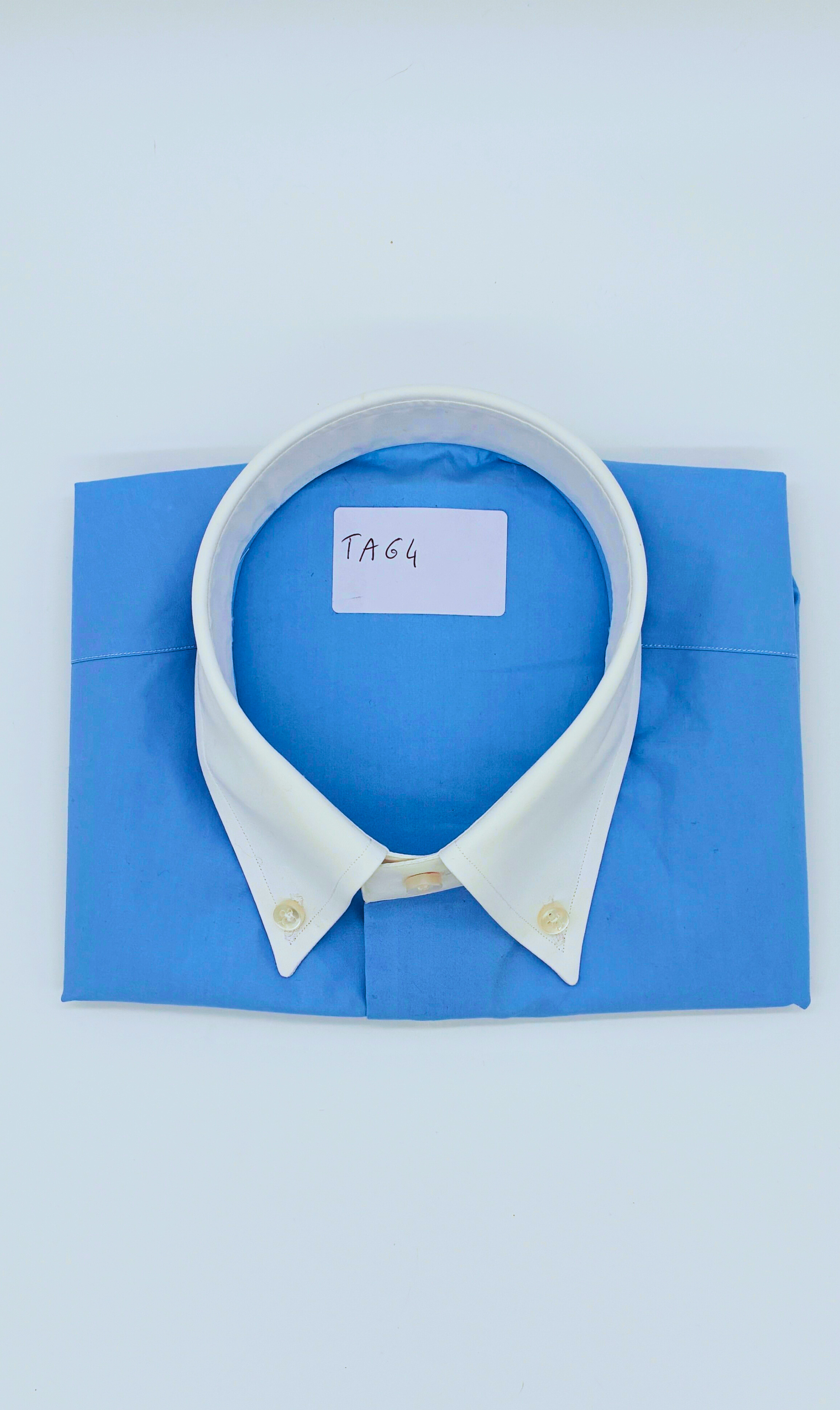 Angera Oxford 100/2 Full-twist. 100% Cotton by Bersini Handmade in Italy