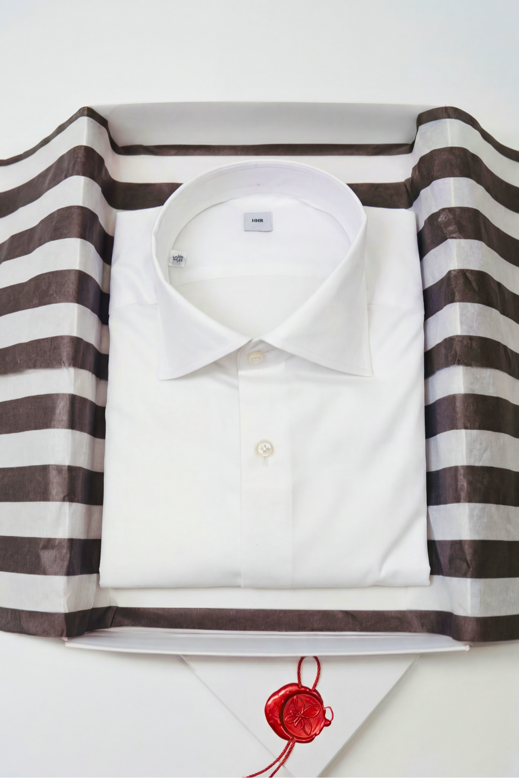 Vollzwirn Hemd Slim Fit Weiß