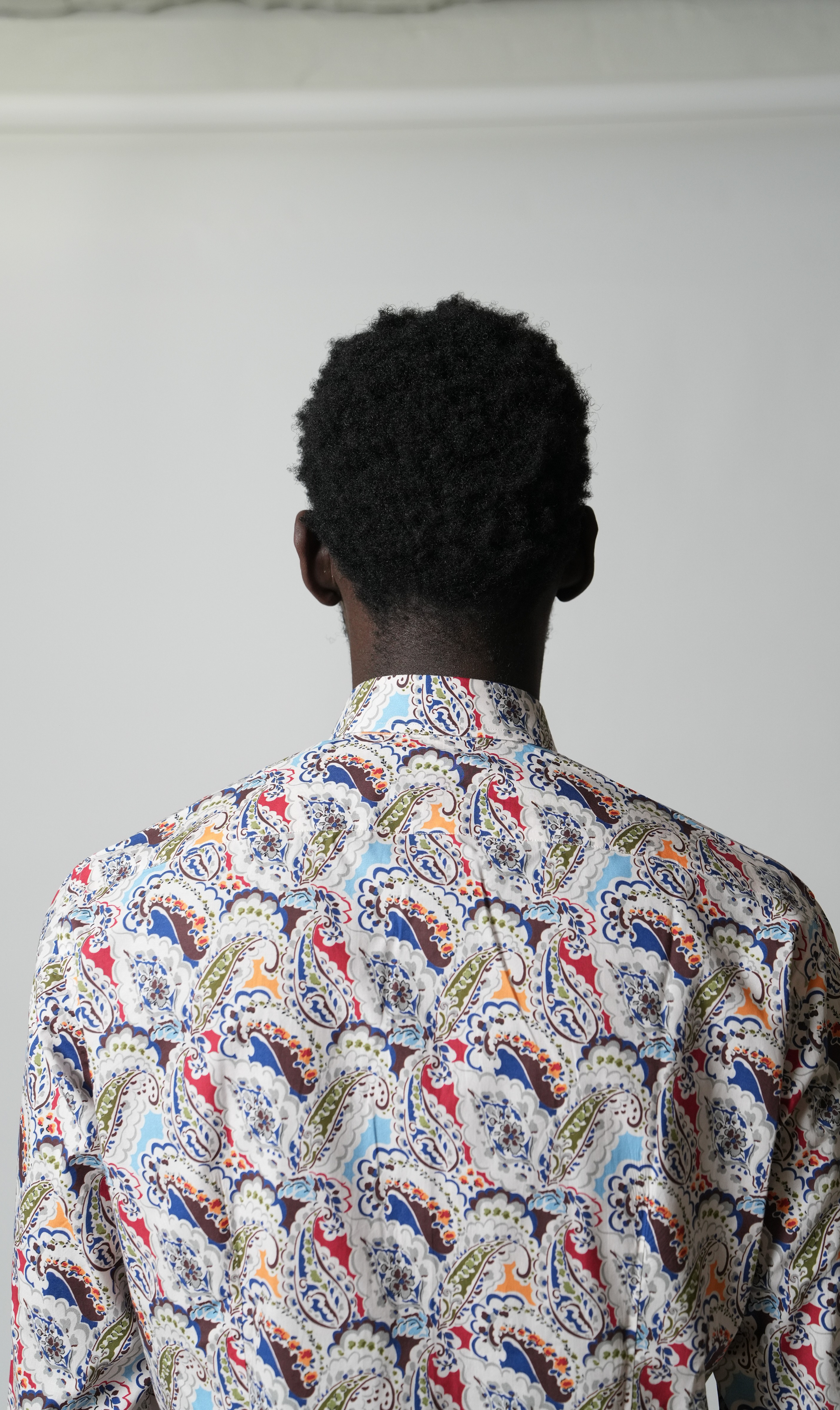 Paisley Hemd Super Slim Fit