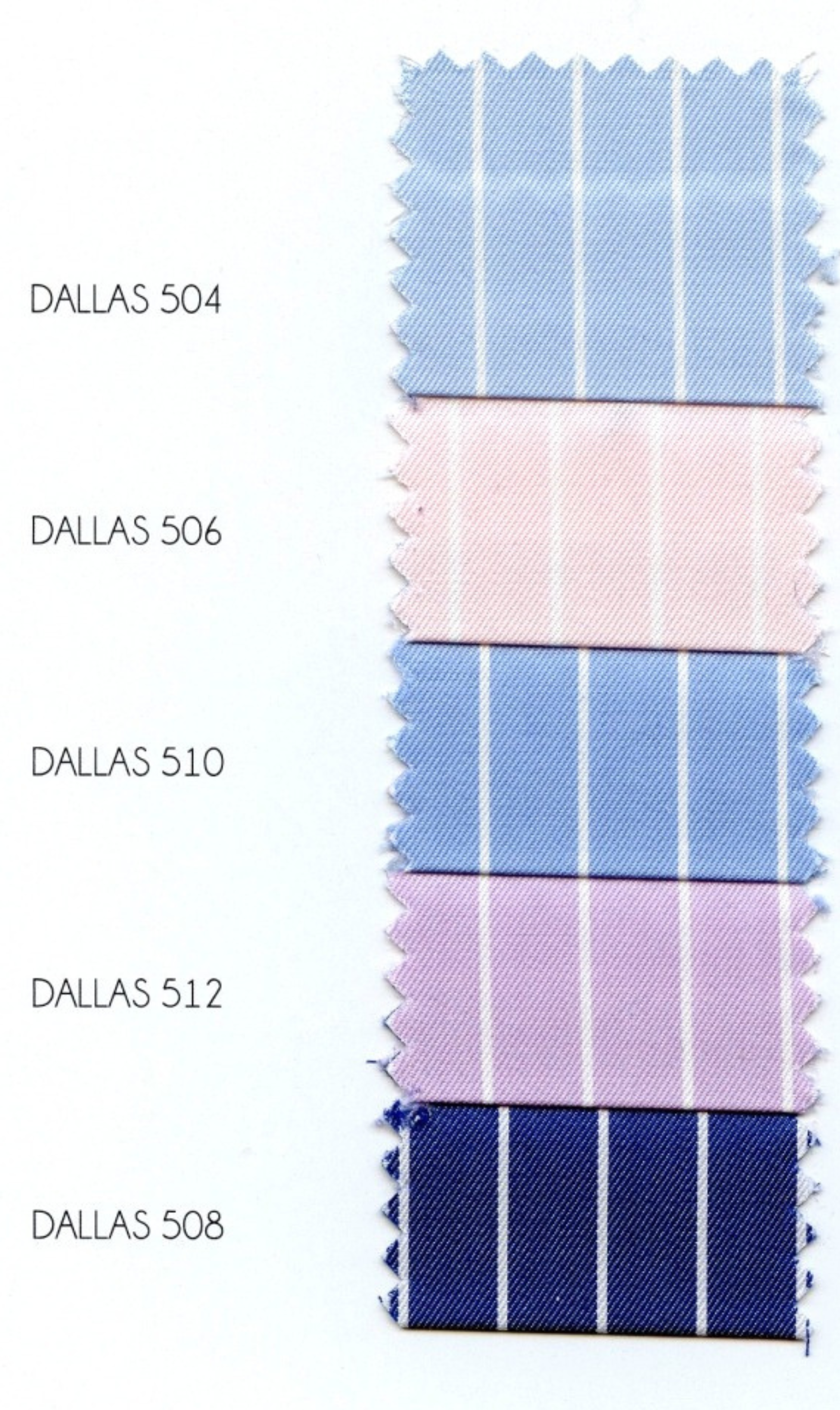 120/2 Vollzwirn Popeline 100% Baumwolle Handgemacht in Italien - Gestreift